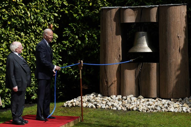 President Biden visit to the island of Ireland