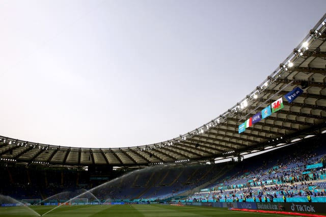 The Stadio Olimpico in Rome will host England's Euro 2020 quarter-final