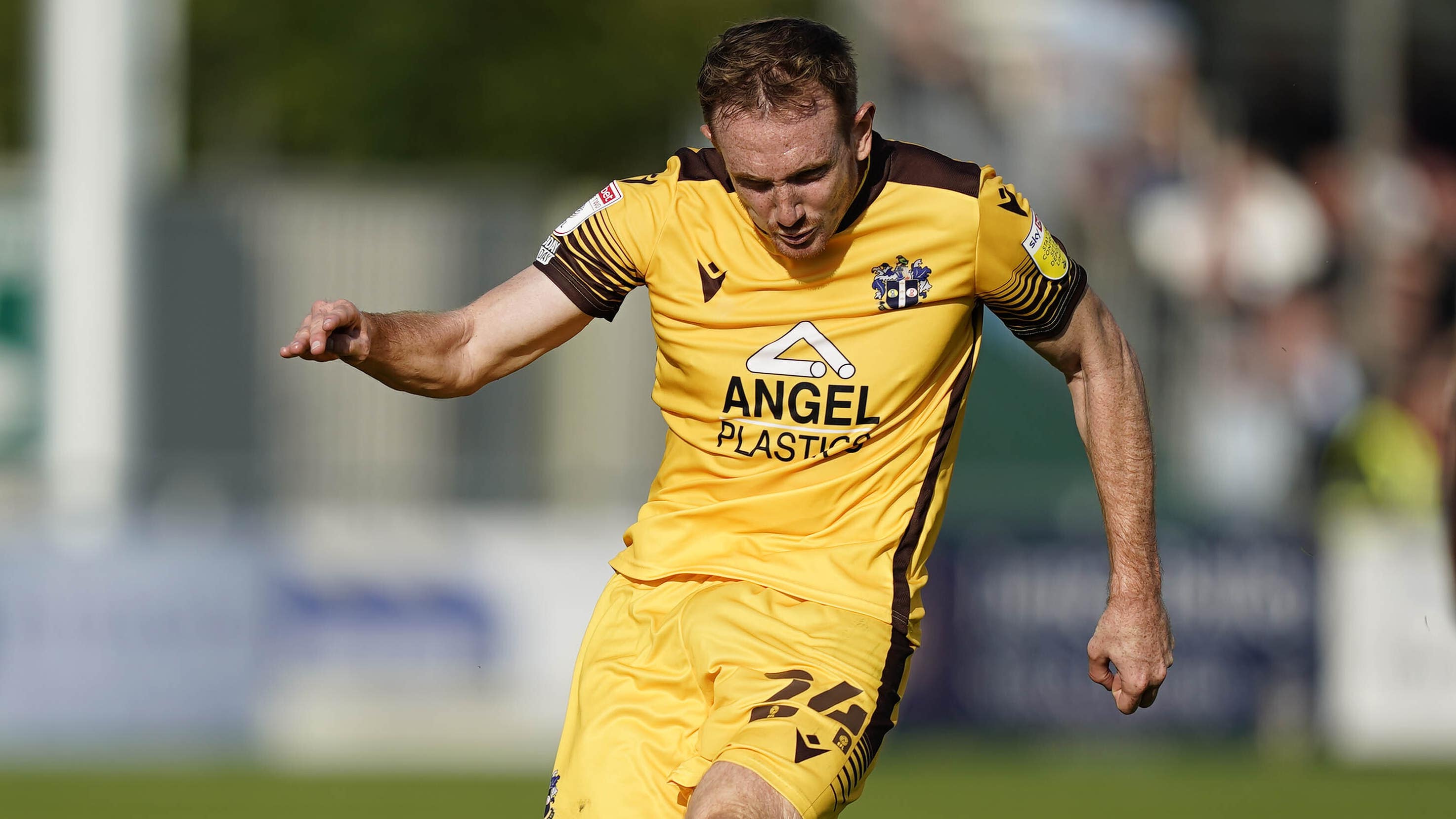 Rob Milsom scored the only goal as Sutton beat Colchester (Aaron Chown/PA(