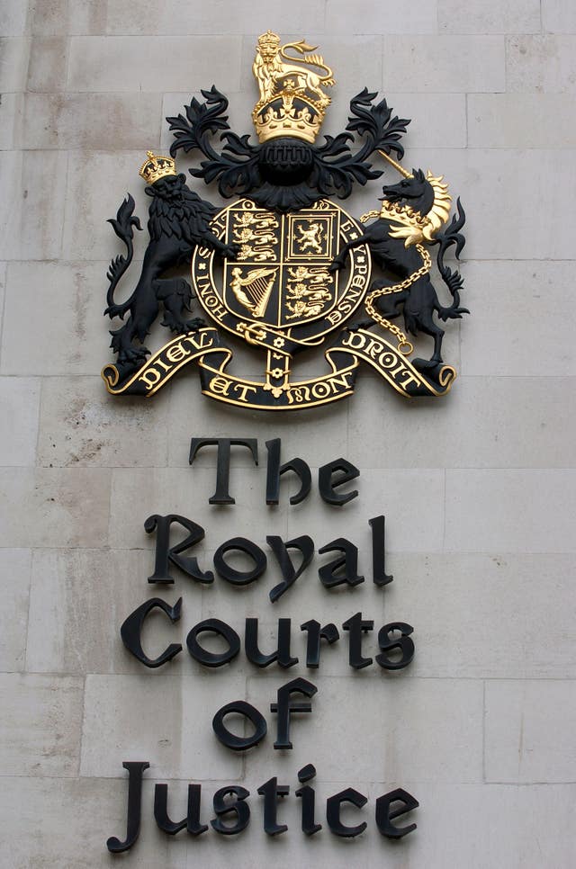 The Royal Courts of Justice, London.