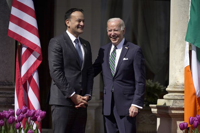 Joe Biden and Leo Varadkar