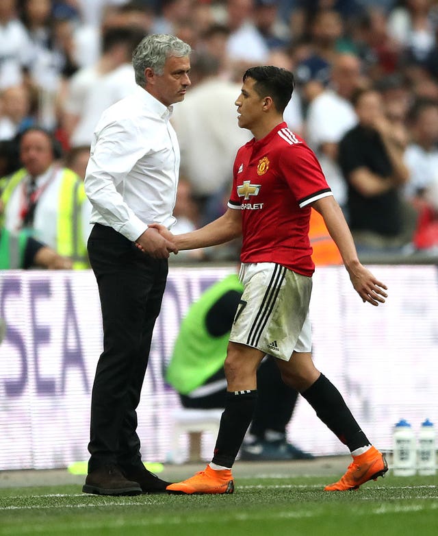 Jose Mourinho and Alexis Sanchez File Photo