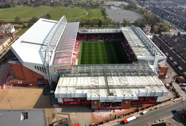 Temporary rail seating will be trialled at Anfield this season