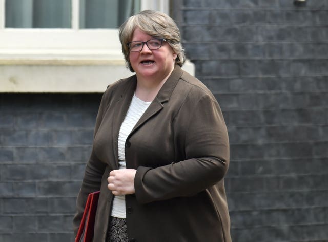 Work and Pensions Secretary Therese Coffey