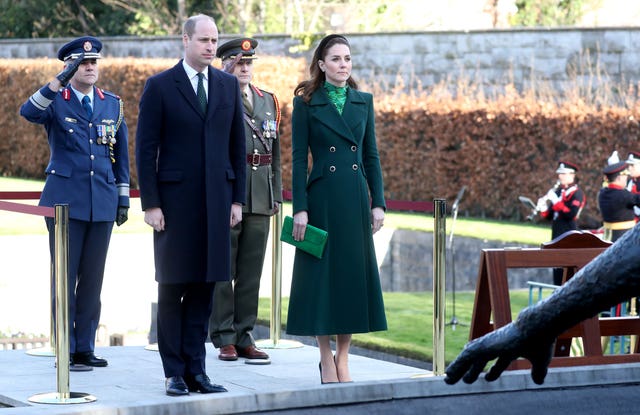 Paying tribute at the Garden of Remembrance