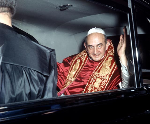 A miracle has also been attributed to Pope Paul VI (PA)