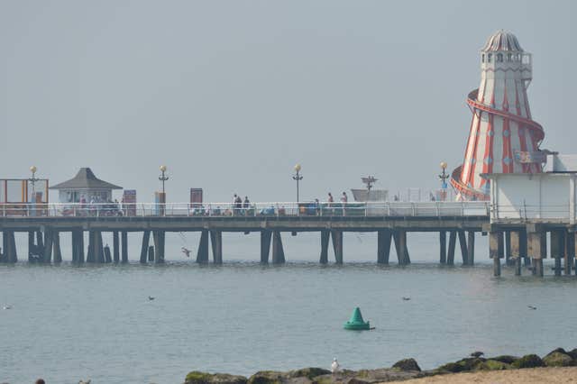 Clacton Pier in Essex