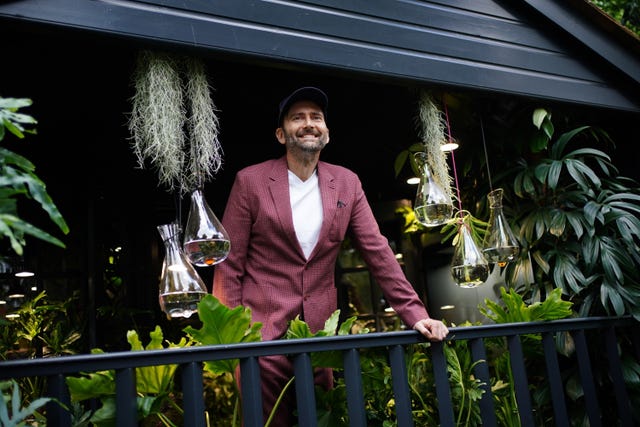 David Tennant at the Chelsea Flower Show
