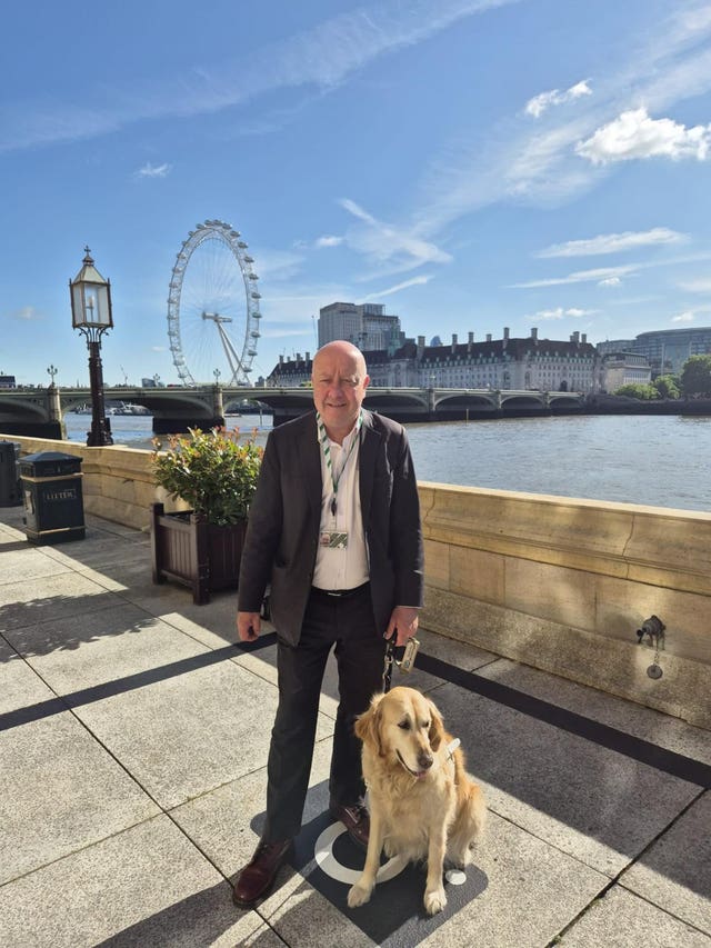 Liberal Democrat MP Steve Darling and Jennie