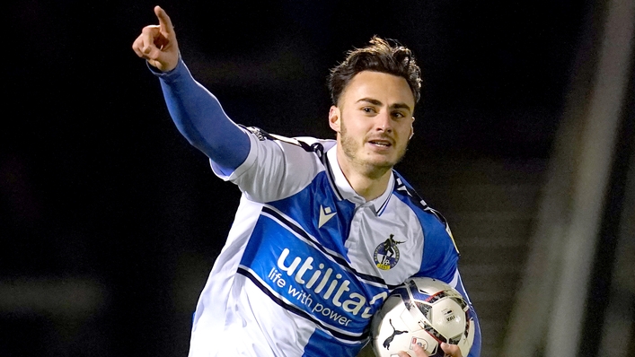 Aaron Collins was on the scoresheet again for Bristol Rovers (Nick Potts/PA)