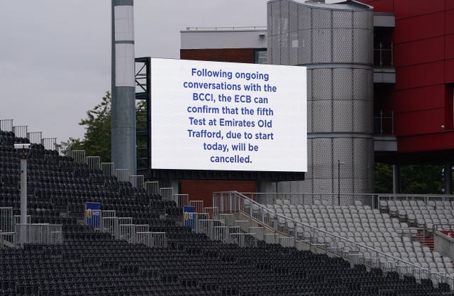 Fans were left disappointed when India cancelled the fourth Test last year.