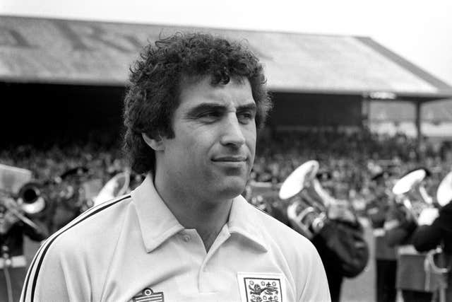 Peter Shilton in his England days