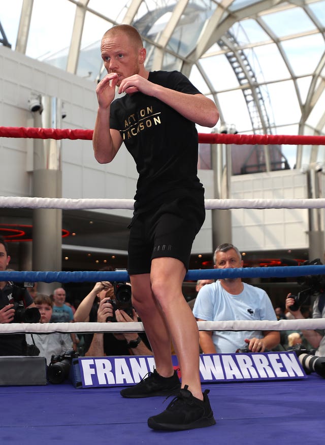 Carl Frampton and Tyson Fury Public Workout – Castle Court Shopping Centre