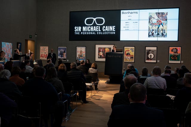 Sir Michael Caine collection sale##