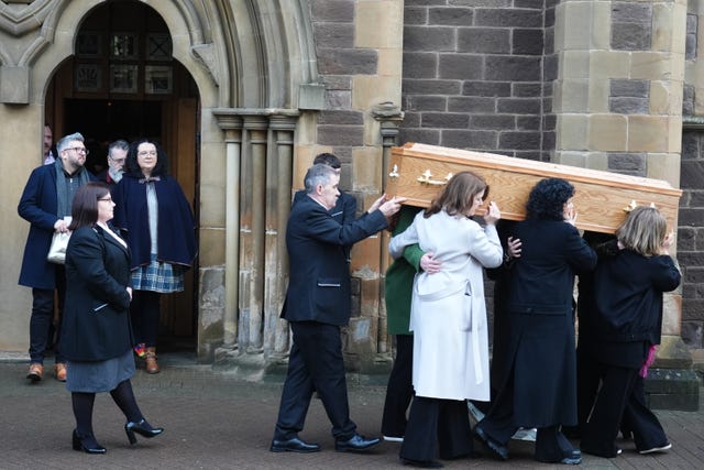 Janey Godley funeral