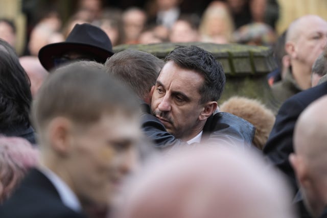 Gary ‘Mani’ Mounfield funeral