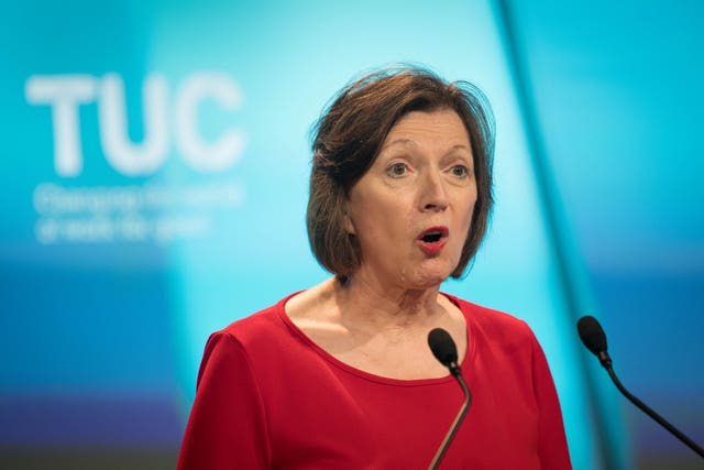 TUC general secretary Frances O’Grady