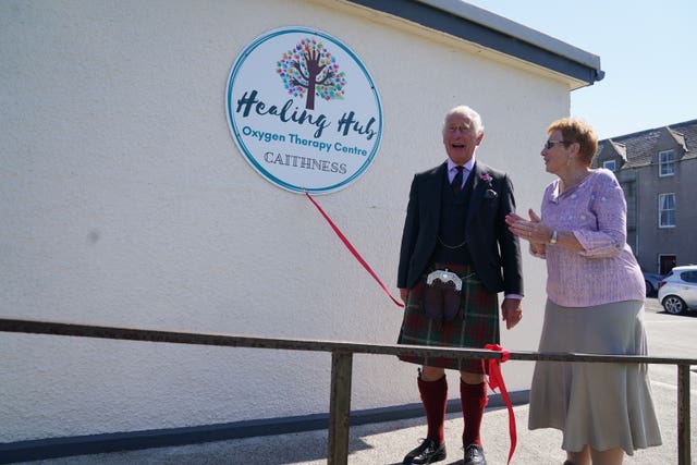 Royal visit to Caithness