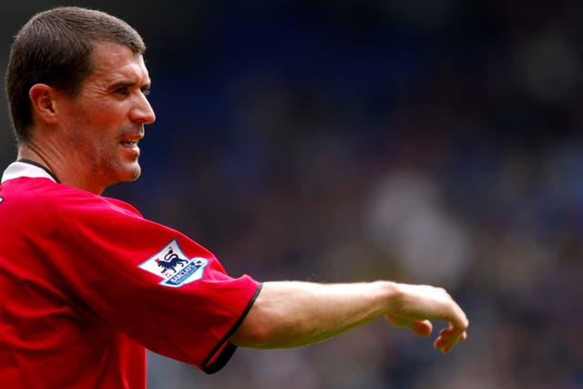 Roy Keane was a fearsome character in the Manchester United dressing room