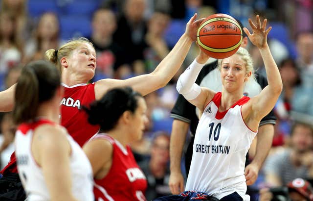 Amy Conroy, right, could play a key role for Great Britain's wheelchair basketball team