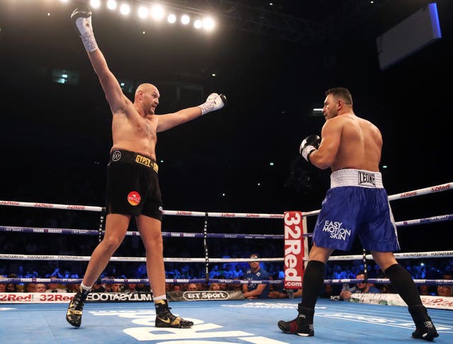 Tyson Fury beats Sefer Seferi with ease (Nick Potts/PA Images)