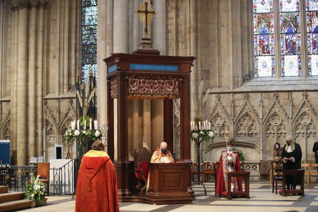 98th Archbishop of York enthroned