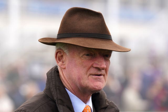 Trainer Willie Mullins at Leopardstown