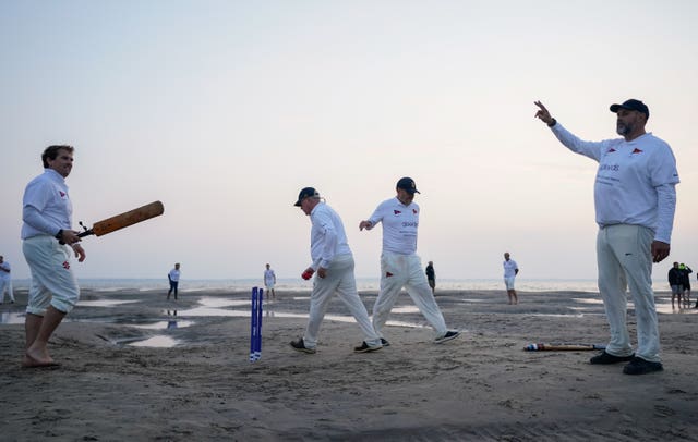 Bramble Bank cricket match