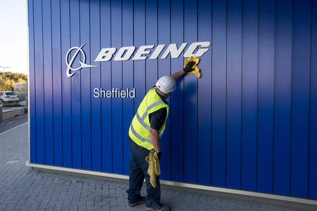 New Boeing plant in Sheffield