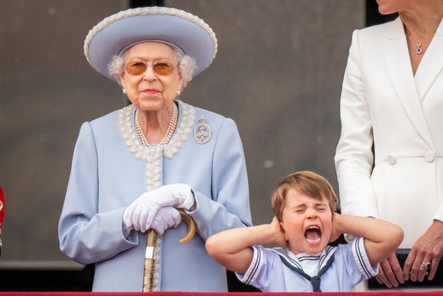 Prince Louis howls at the Platinum Jubilee