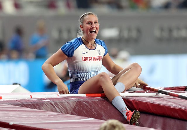 Holly Bradshaw is preparing to switch to Tokyo time ahead of the Games