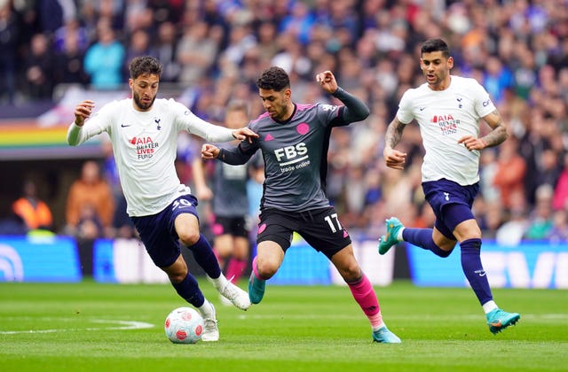 Tottenham Hotspur v Leicester City – Premier League – Tottenham Hotspur Stadium