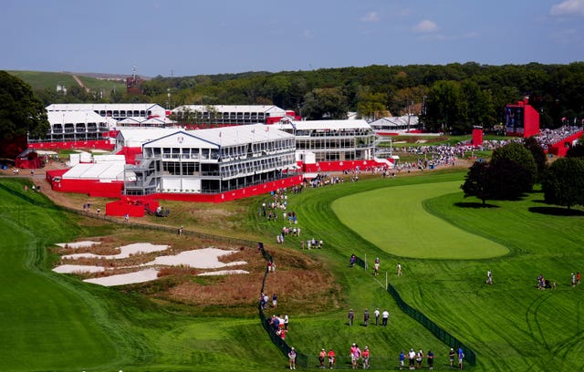 A general view of Bethpage Black