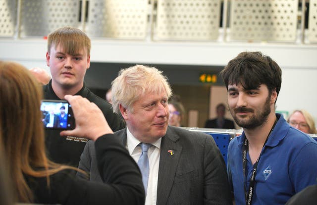 Boris Johnson visit to Burnley