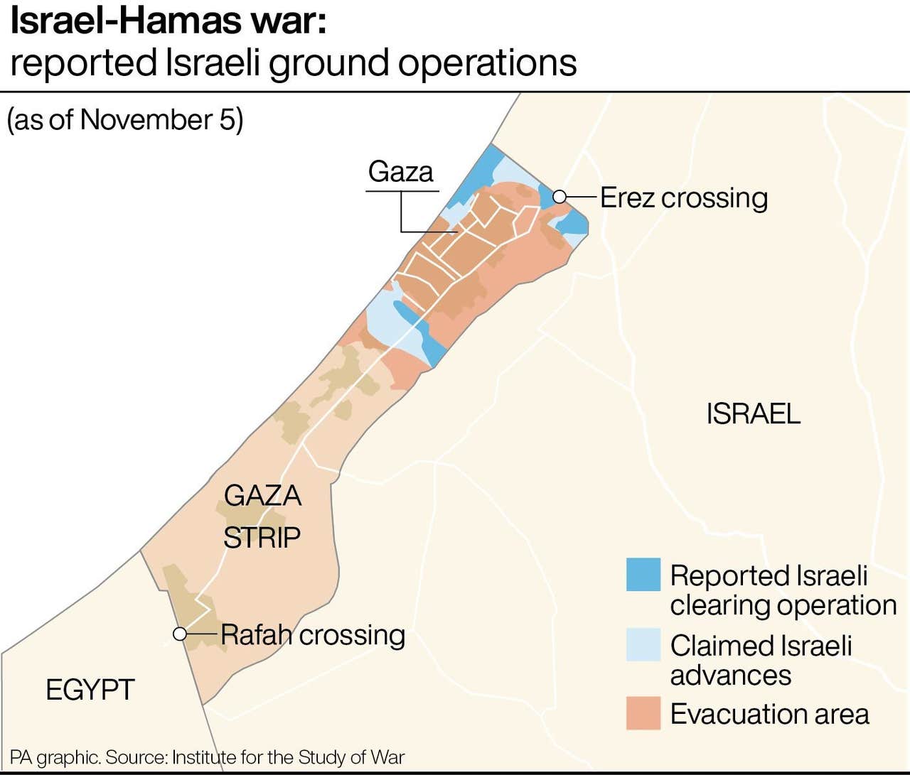 Israel severs Gaza in two as Palestinian death toll ‘passes 10,000 mark