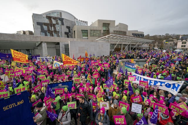 Teachers strike