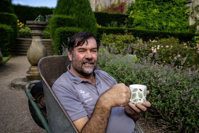 National Trust long serving gardener retires