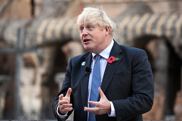Prime Minister Boris Johnson spoke about his weekly conversation with the Queen during his trip to Rome for the G20