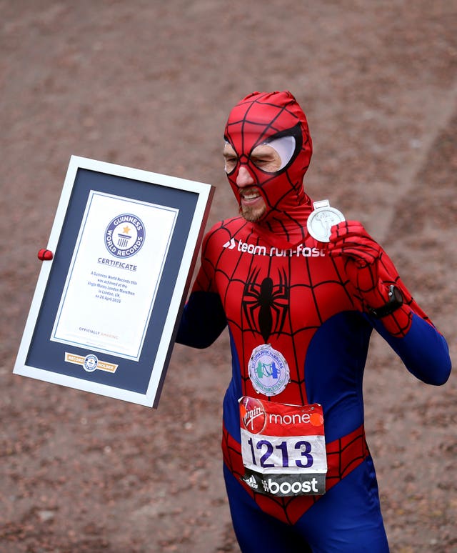 Runners in fancy dress will be among those aiming to break records (PA)
