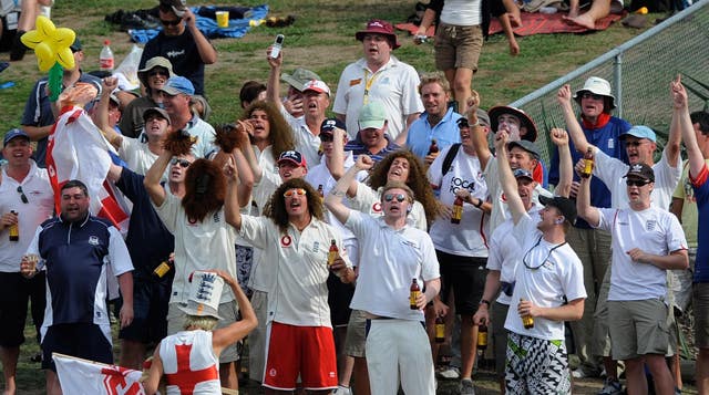 Travelling fans will be back supporting England at the T20 World Cup.