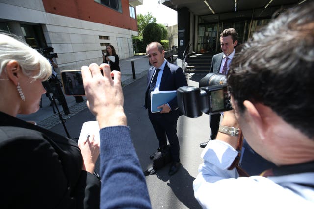 Timur Rustem outside Highbury Corner Magistrates’ Court