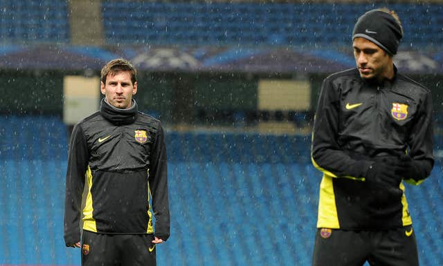 Former Barcelona team-mates Messi and Neymar will be reunited