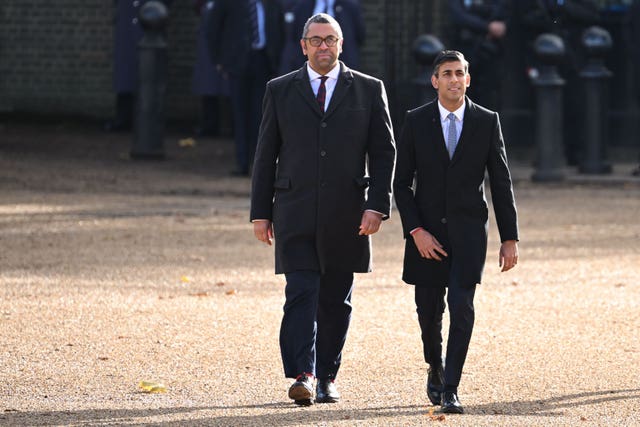 James Cleverly, Rishi Sunak