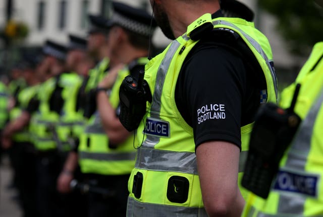 Police Scotland officers