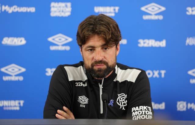 Rangers Training and Press Conference – Rangers Training Centre – Monday July 21