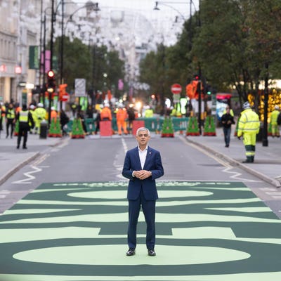 Khan hails pedestrianisation of Oxford Street as ‘momentous day’ for London