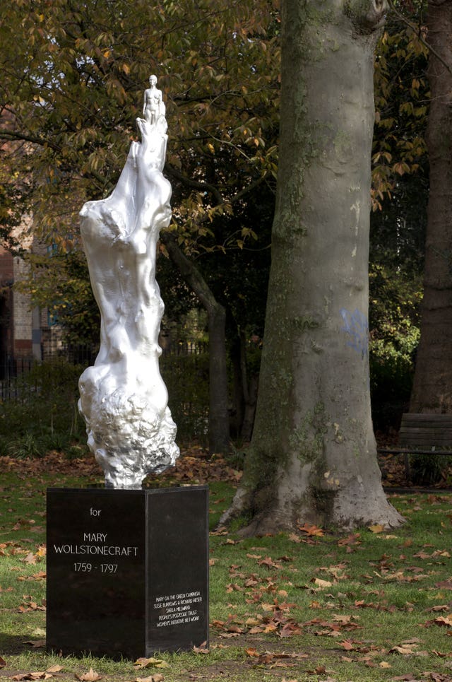 Sculpture for Mary Wollstonecraft