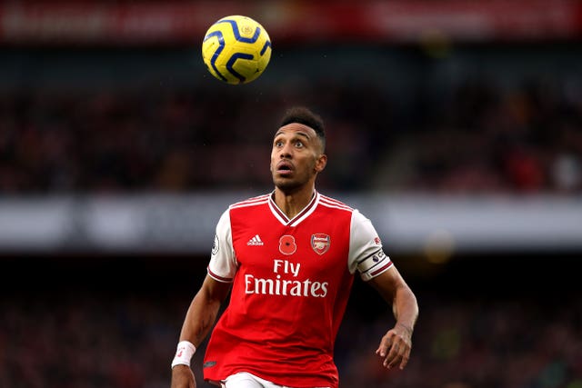 Arsenal's new captain, Pierre-Emerick Aubameyang