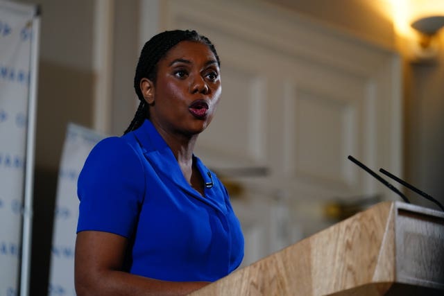 Conservative Party leader Kemi Badenoch