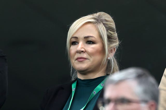 First Minister attends Northern Ireland womens football match